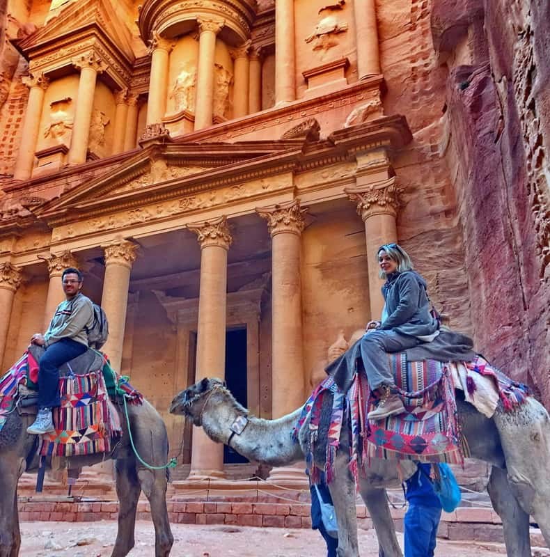 From Amman: Private Day Trip to Petra with Pickup